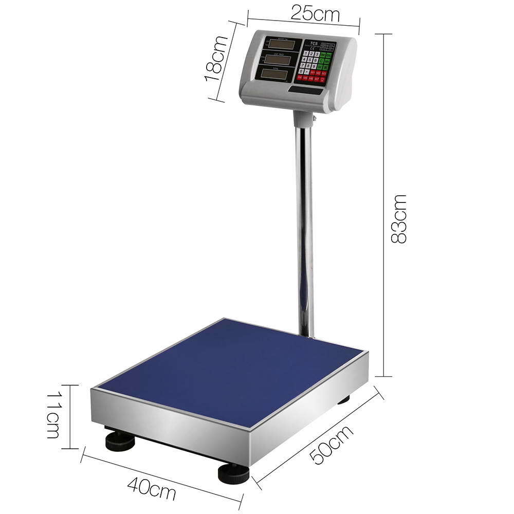 Giantz 150KG Electronic Digital Platform Scale