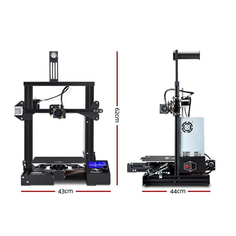 Creality Ender 3 Pro 3D Printer Glass Bed Resume Printing