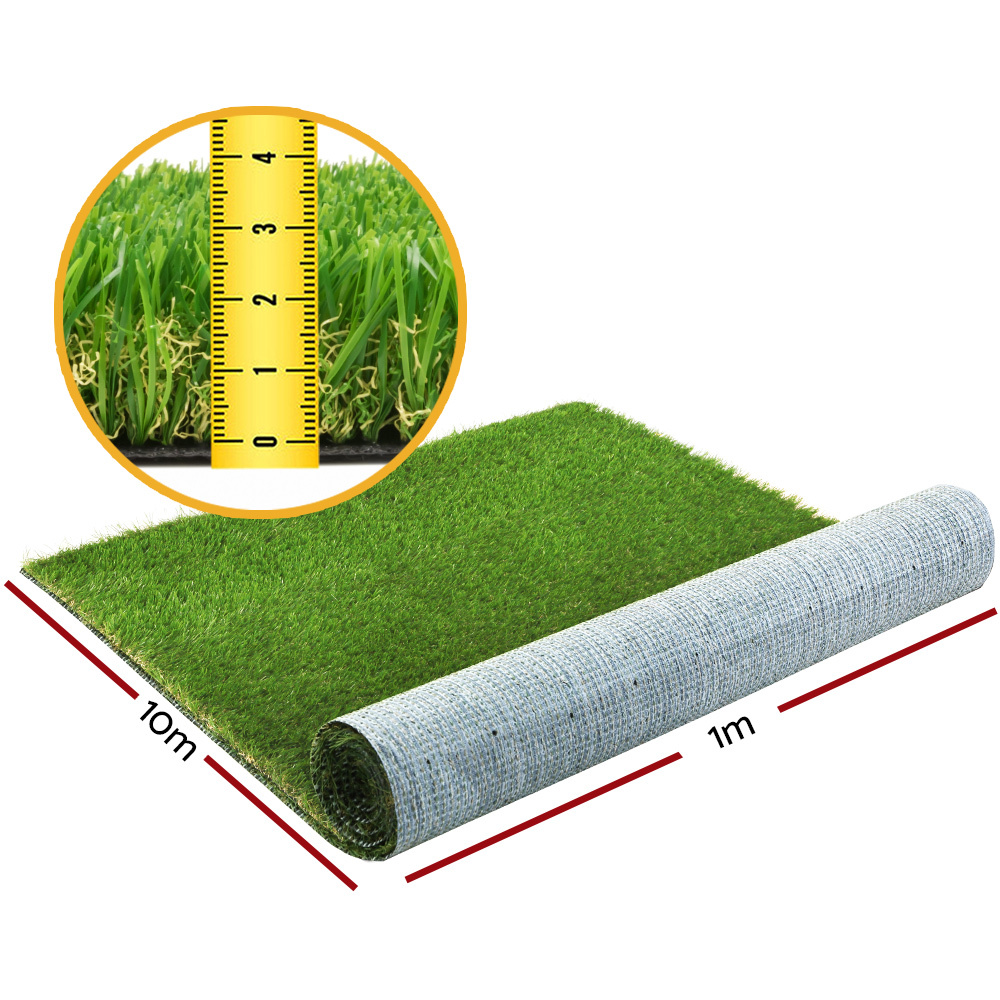 Primeturf Artificial Synthetic Grass 1 X 10m 30mm Green