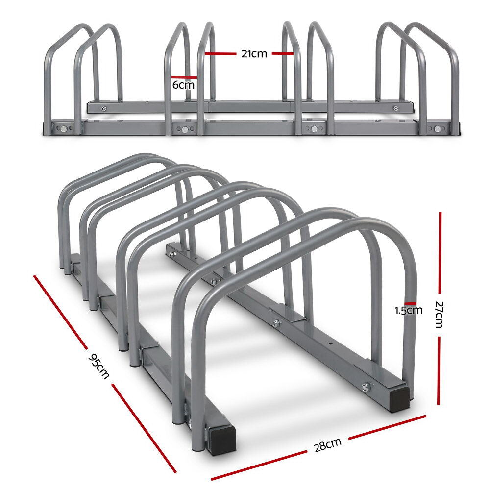 4 bike parking rack