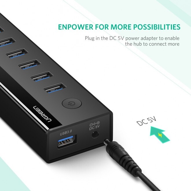 Ugreen 7 Port Usb 3.0 Hub (30845)