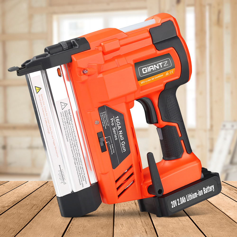 Giantz Cordless Nail Gun with a Lithium Battery