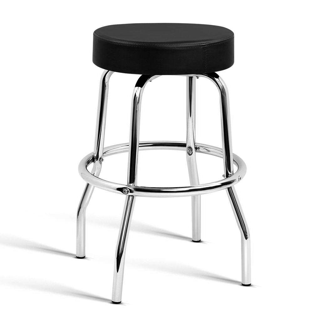 Artiss PU Leather Guitar Bar Stool Black