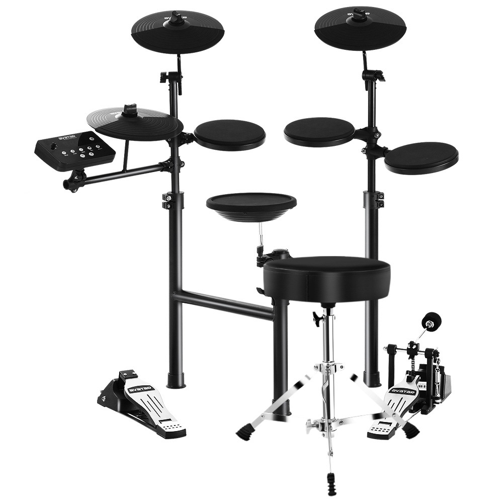 8 Piece Electric Electronic Drum Kit Drums Set Pad and ...