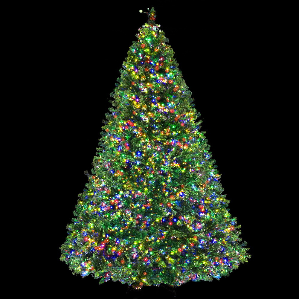 Jingle Jollys Christmas Tree 2.4M Xmas Tree Decoration 8 Light Mode ...