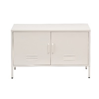 Artiss Buffet Sideboard Metal Cabinet - SWEETHEART White