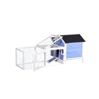 YES4PETS Large Chicken Coop Rabbit Hutch Ferret Cage Hen Chook Cat House