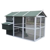 YES4PETS XXXL Walk-in Chicken Coop Rabbit Guinea Pig Hutch Ferret Hen Cat House