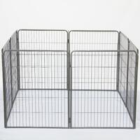 YES4PETS 100 cm Heavy Duty Pet Dog Cat Puppy Rabbit Exercise Playpen Fence