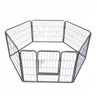 YES4PETS 6 Panel 60 cm Heavy Duty Pet Dog Puppy Cat Rabbit Exercise Playpen Fence
