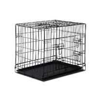 i.Pet 24" Dog Cage Crate Kennel 3 Doors