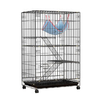 i.Pet Rabbit Cage 100cm Hutch 3 Level Indoor Guinea Pig Ferret