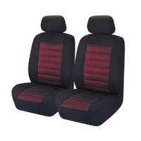 Universal Opulence Front Seat Covers Size 30/35 | Red