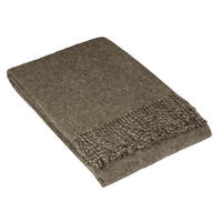 Cambridge Throw - 100% NZ Wool -  Natural