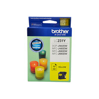 BROTHER LC231 Yellow Ink Cartridge