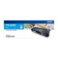 BROTHER TN-346C Colour Laser Toner - High Yield Cyan - HL-L8250CDN/8350CDW MFC-L8600CDW/L8850CDW - 3500 Pages