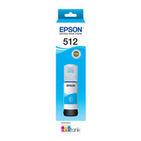 EPSON T512 Cyan EcoTank Bottle