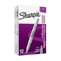 SHARPIE Perm Mrkr FP Slvr Bx12