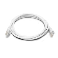 8WARE Cat6a UTP Ethernet Cable 0.5m (50cm) Snagless White