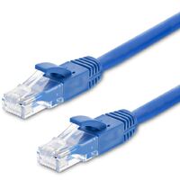 ASTROTEK CAT6 Cable 0.5m/50cm - Blue Color Premium RJ45 Ethernet Network LAN UTP Patch Cord 26AWG