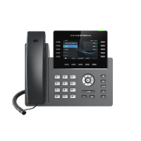 GRANDSTREAM GRP2615 10 Line IP Phone, 16 SIP Accounts, 480x272 Colour Screen, HD Audio, Powerable Via POE