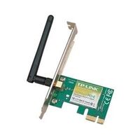 TP-LINK TL-WN781ND N150 Wireless N PCI Express Adapter 2.4GHz (150Mbps) 802.11bgn 1x2dBi Detachable Omni Directional Antennas WPA/WPA2