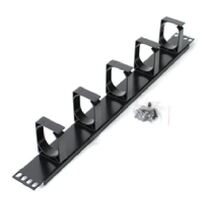 ASTROTEK 1U Rack Mount Cable Management Plastic Panel