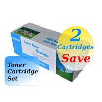 TN-340 Cyan High Yield Generic Toner(Set of 2)