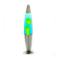 Silver/Yellow/Blue Peace Motion Lamp