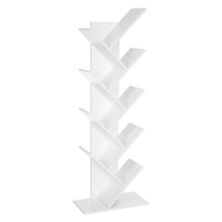 VASAGLE Tree Bookshelf 8 Tier White