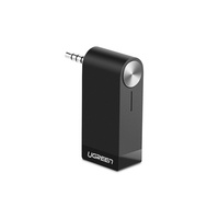 UGREEN Wireless Bluetooth 4.1 Music Audio Receiver Adapter with Mic & Batery - black (30348)