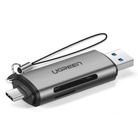 UGREEN USB-C +USB 3.0 TF/SD Card Reader 50706