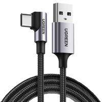 UGREEN 70255 USB-A to 90 Degree Angle USB-C Cable 3M