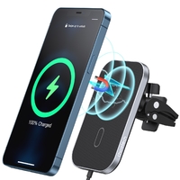 CHOETECH T200F-201 15W MagLeap Magnetic Wireless Car Charger Holder with 1M Cable