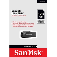 SanDisk  128GB Ultra Shift  USB 3.0 Flash Drive SDCZ410-128G-G46