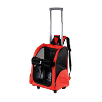 Dog Pet Safety Transport Carrier Backpack Trolley