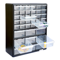 Storage Cabinet Drawers 39 Plastic Tool Box Containers Organiser Cupboard