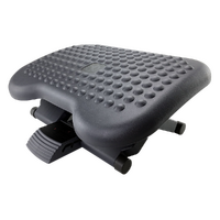 Footrest Under Desk Foot / Leg Rest for Office Chair Ergonomic Computer Plastic