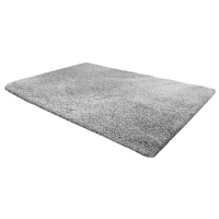 230x160cm Floor Rugs Large Shaggy Rug Area Carpet Bedroom Living Room Mat - Grey