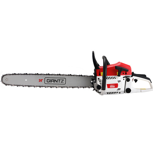 Giantz Chainsaw Petrol 72CC 24" Bar Commercial E-Start Pruning Chain Saw,Giantz Chainsaw Petrol 72CC 24" Bar Commercial E-Start Pruning Chain Saw 5.5H