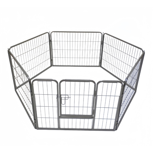 YES4PETS 6 Panel 60 cm Heavy Duty Pet Dog Puppy Cat Rabbit Exercise Playpen Fence