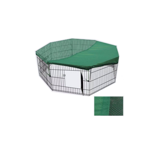 YES4PETS 24' Dog Rabbit Playpen Exercise Puppy Enclosure Fence With Cover