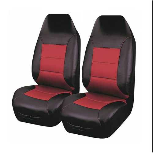 UNIVERSAL FRONT SEAT COVERS  SIZE 60/25 RED EL TORO SERIES II