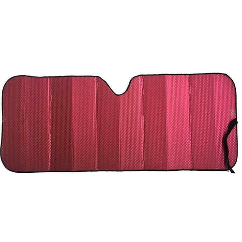 Premium Sun Shade 147cm x 68.5cm Matt Red