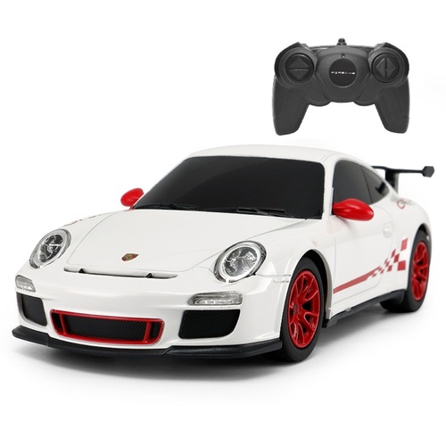 Remote Control Porsche GT3 RS 1:24 Scale White Brand New Sports Car