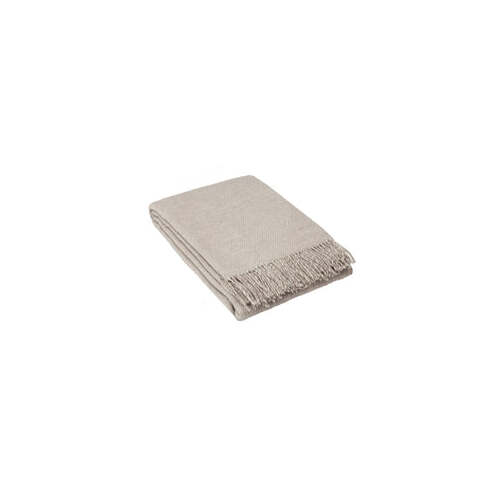 Cambridge Throw - 100% NZ Wool -  Silver