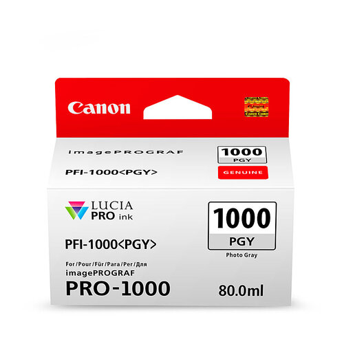 CANON PFI1000 Ph Grey Ink Cartridge