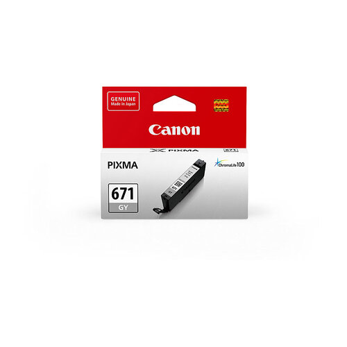 CANON CLI671 Grey Ink Cartridge