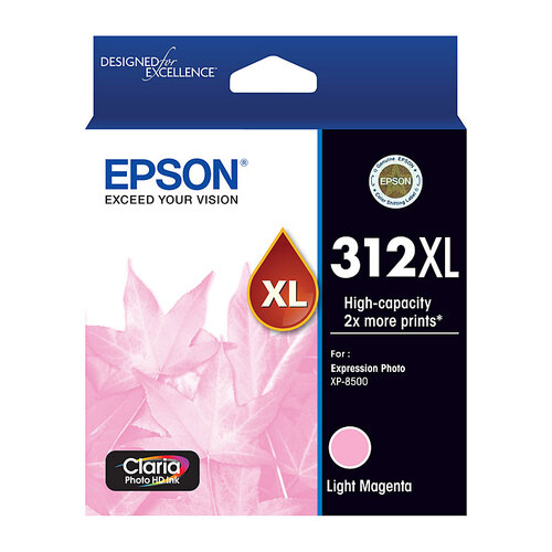 EPSON 312XL Light Magenta Ink Cartridge