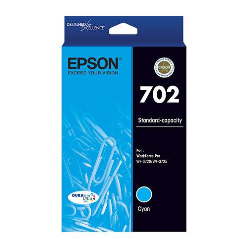 EPSON 702 Cyan Ink Cartridge